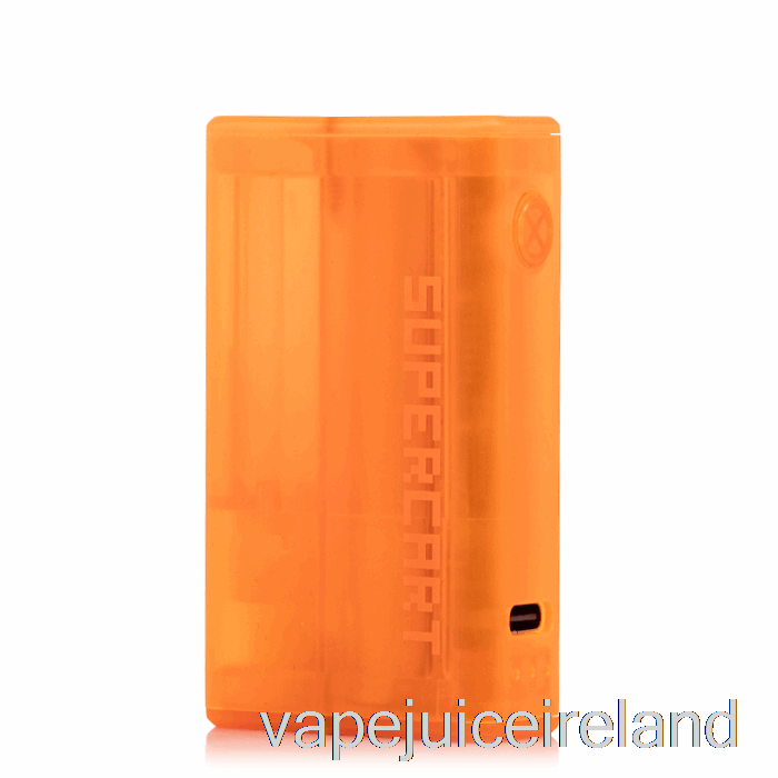 Vape Juice Supercart Superbox 510 Battery Dayglo Orange